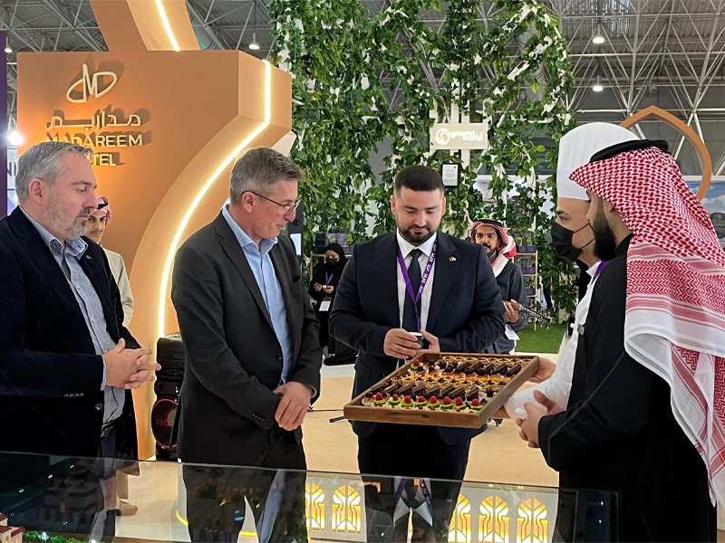 Madareem Hotel’s Participation in the Saudi Tourism Forum. Golden Sponsor for STM 2025!